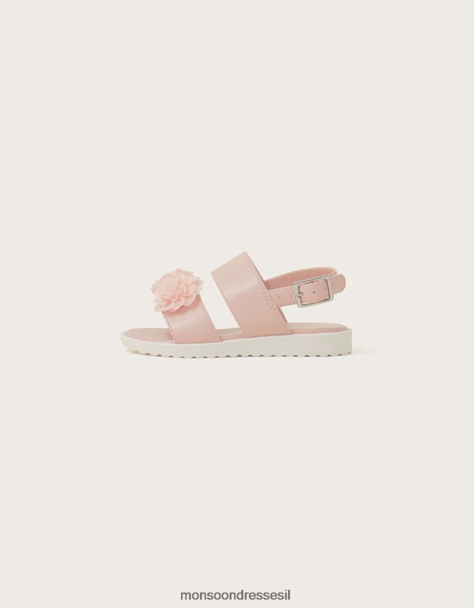 הַנעָלָה Monsoon סנדלי ורדים וָרוֹד יְלָדִים HTJ0TZ2801