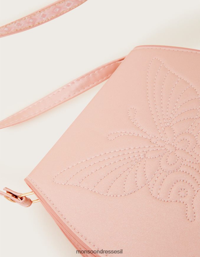 אבזר Monsoon תיק ציצית פרפר רקום מְעוּדָן ילדה HTJ0TZ2830