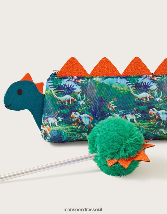 אבזר Monsoon סט קלמר ועפרונות דינוזאורים חַם יְלָדִים HTJ0TZ2833