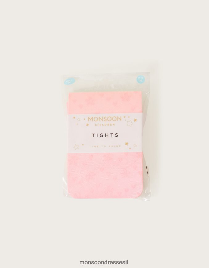 אבזר Monsoon לייסי אוהבת טייץ לב וָרוֹד ילדה HTJ0TZ2845