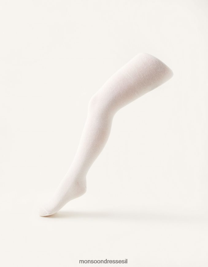 אבזר Monsoon גרביונים חלביים שֶׁנהָב ילדה HTJ0TZ2854