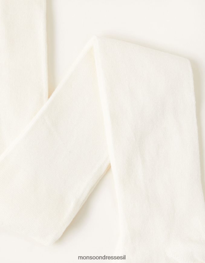 אבזר Monsoon גרביונים חלביים שֶׁנהָב ילדה HTJ0TZ2854