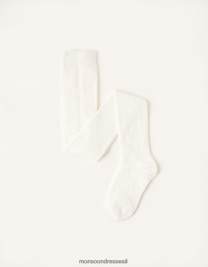 אבזר Monsoon גרביונים חלביים שֶׁנהָב ילדה HTJ0TZ2854