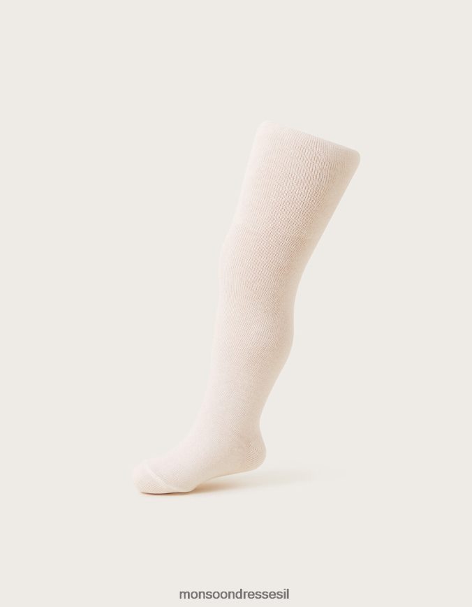 אבזר Monsoon גרביונים חלביים לתינוק שֶׁנהָב ילדה HTJ0TZ2858