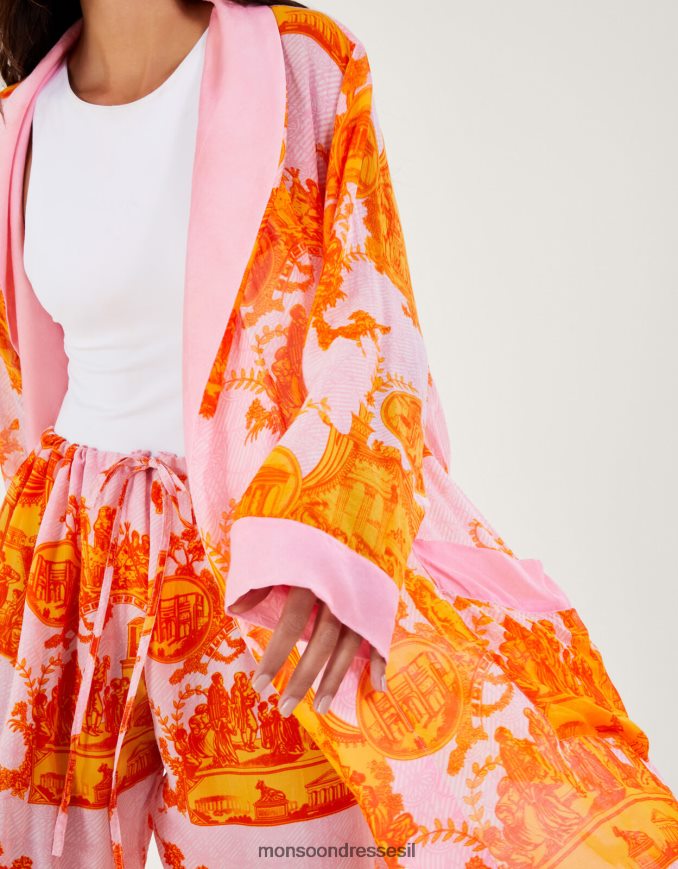 הַלבָּשָׁה Monsoon מאה כוכבים עמודים עתיקים להדפיס שמלה מְעוּדָן נשים HTJ0TZ297