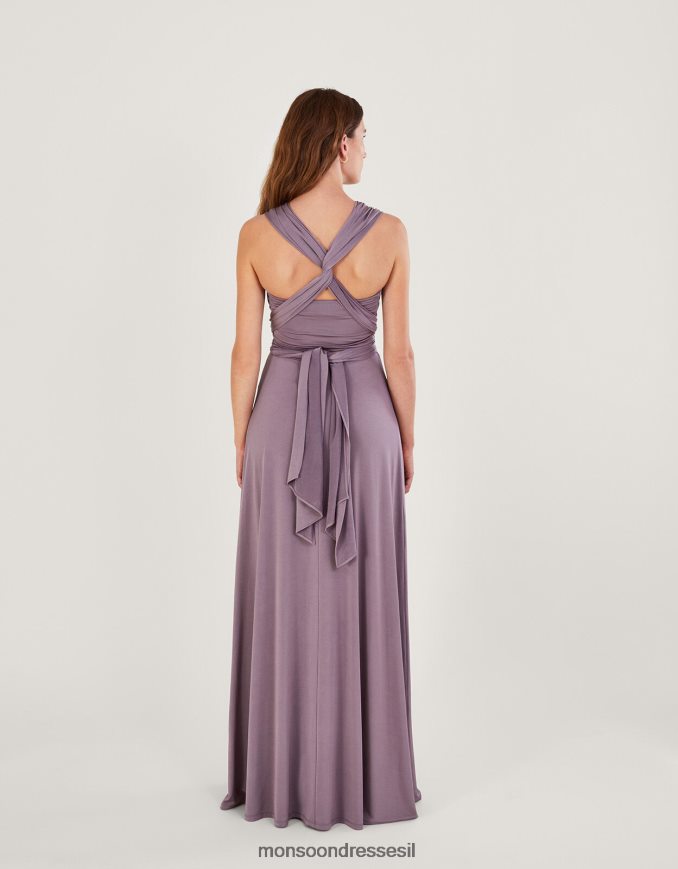 הַלבָּשָׁה Monsoon תסובב אותי לקשור לי שמלת מקסי חַרפָּן נשים HTJ0TZ387