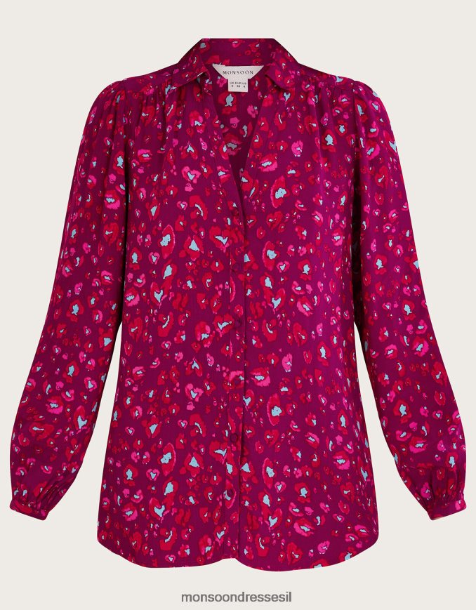 הַלבָּשָׁה Monsoon חולצה בהדפס בעלי חיים של שרה וָרוֹד נשים HTJ0TZ42