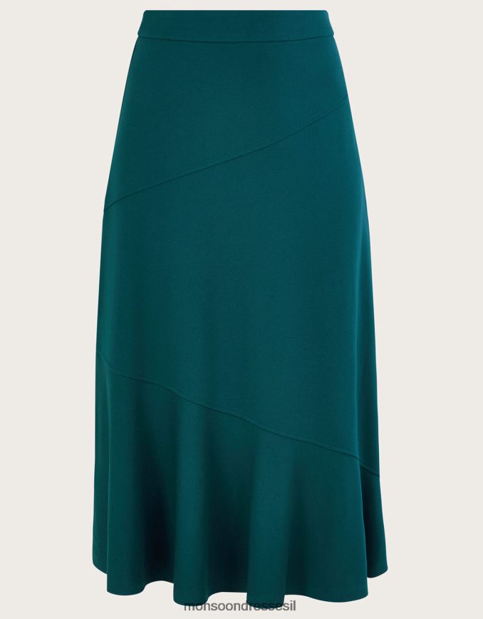 הַלבָּשָׁה Monsoon חצאית פונטה א-קו ירוק נשים HTJ0TZ44