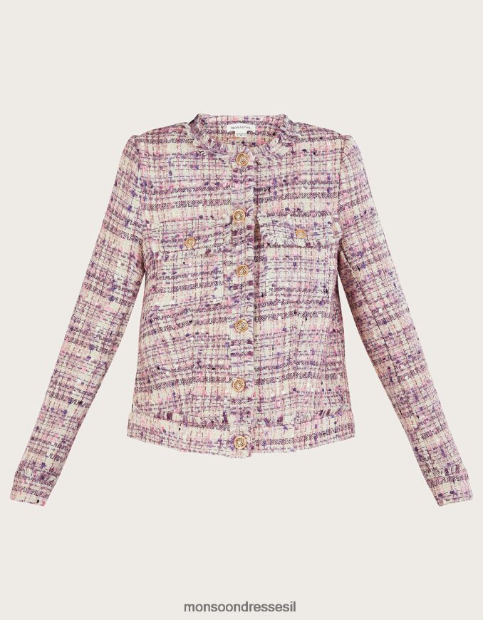 הַלבָּשָׁה Monsoon ז'קט טוויד של טוני וָרוֹד נשים HTJ0TZ456