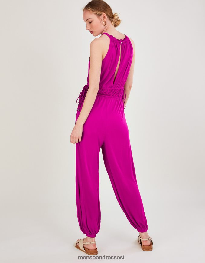 הַלבָּשָׁה Monsoon סרבל חולץ ג'רסי וָרוֹד נשים HTJ0TZ511