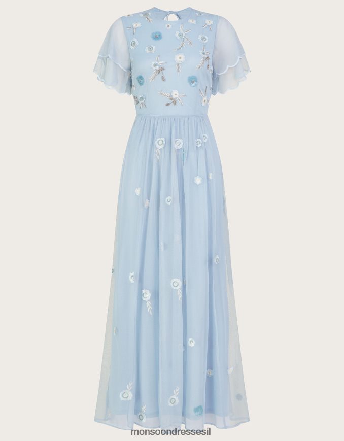 הַלבָּשָׁה Monsoon שמלת מקסי באורך קצר יותר של קתרין ענן נשים HTJ0TZ513