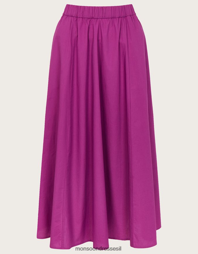 הַלבָּשָׁה Monsoon חצאית מידי מתרחבת של פטסי סָגוֹל נשים HTJ0TZ648