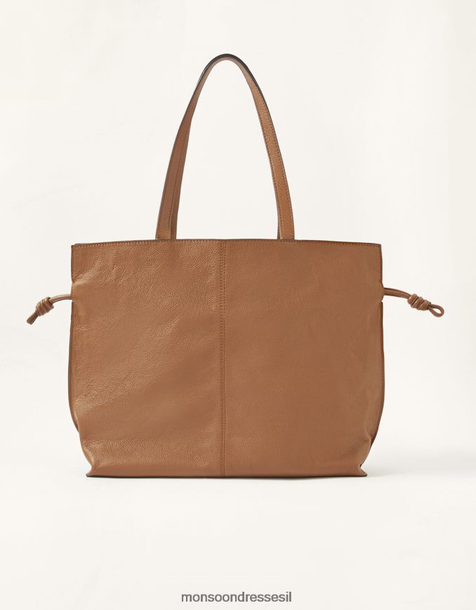 אבזר Monsoon תיק עור גדול אופנה נשים HTJ0TZ692