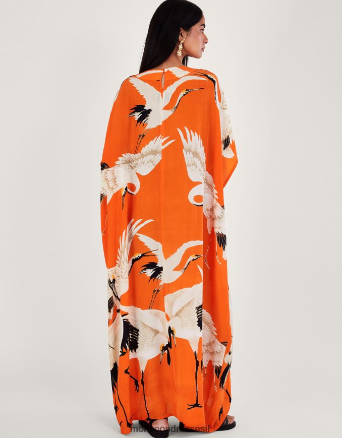 הַלבָּשָׁה Monsoon מאה כוכבים הדפס חסידות מקסי קפטן מסוגנן נשים HTJ0TZ79