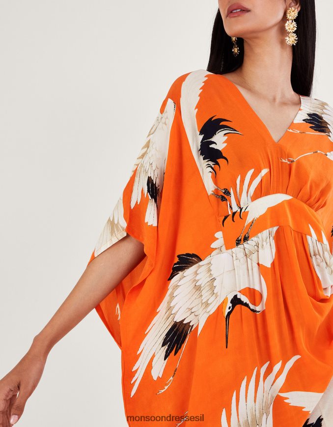 הַלבָּשָׁה Monsoon מאה כוכבים הדפס חסידות מקסי קפטן מסוגנן נשים HTJ0TZ79