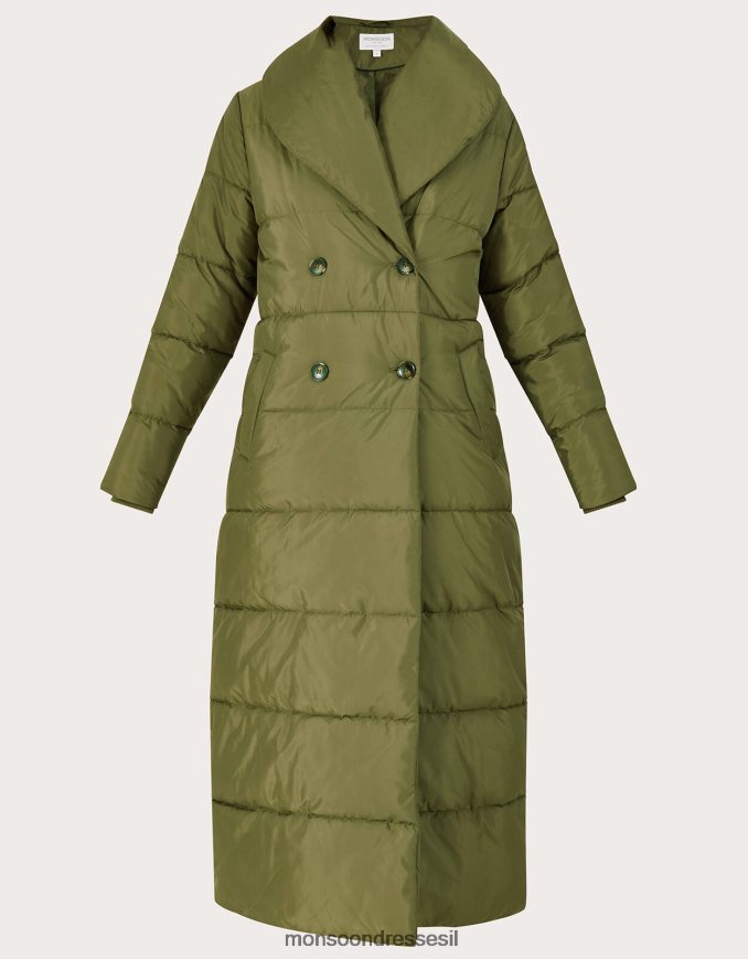 הַלבָּשָׁה Monsoon מעיל שונא שאו בפוליאסטר ממוחזר ירוק נשים HTJ0TZ806