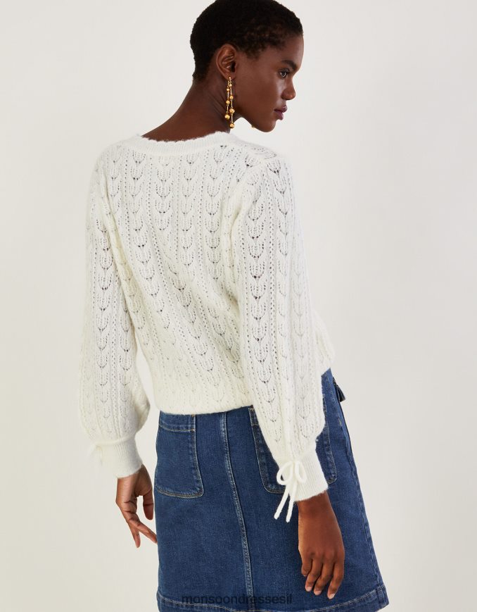 הַלבָּשָׁה Monsoon קרדיגן פוינטל סופר רך עם פוליאסטר ממוחזר שֶׁנהָב נשים HTJ0TZ808