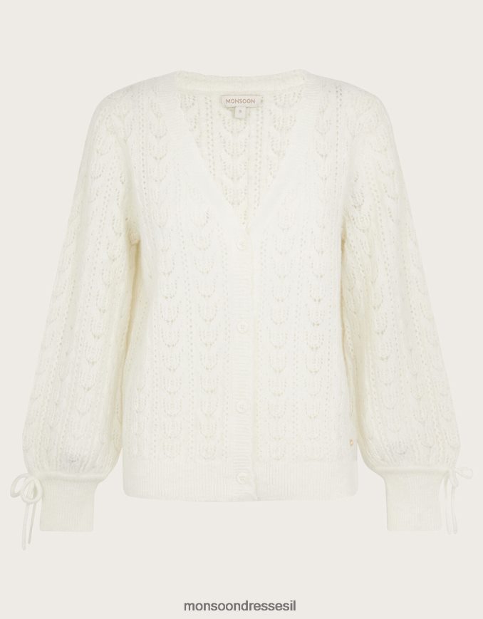 הַלבָּשָׁה Monsoon קרדיגן פוינטל סופר רך עם פוליאסטר ממוחזר שֶׁנהָב נשים HTJ0TZ808