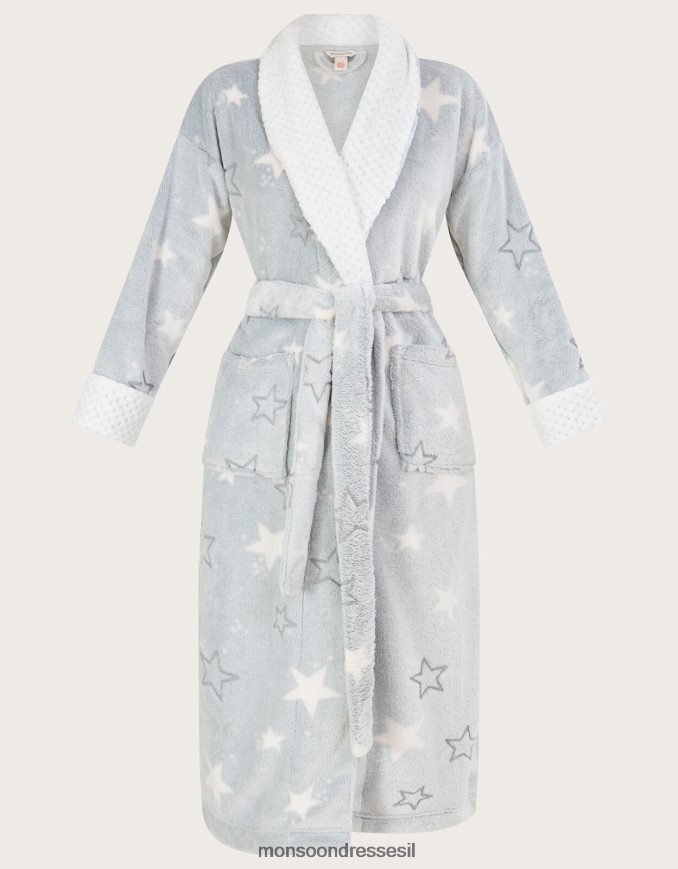 הַלבָּשָׁה Monsoon חלוק בהדפס כוכב חום (טאופ) נשים HTJ0TZ837