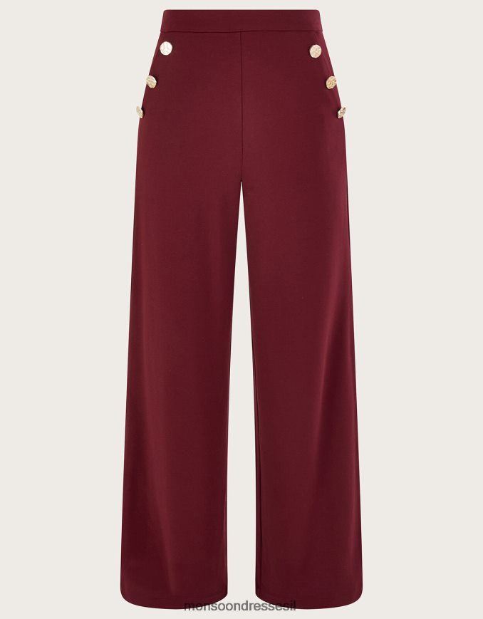 הַלבָּשָׁה Monsoon מכנסי פריה פונטה אדום (ברי) נשים HTJ0TZ84