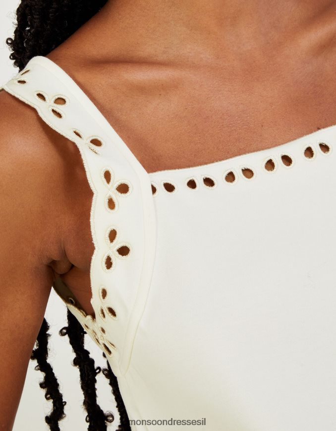 הַלבָּשָׁה Monsoon גופיית קאמי בגזרת ג'רסי שֶׁנהָב נשים HTJ0TZ873