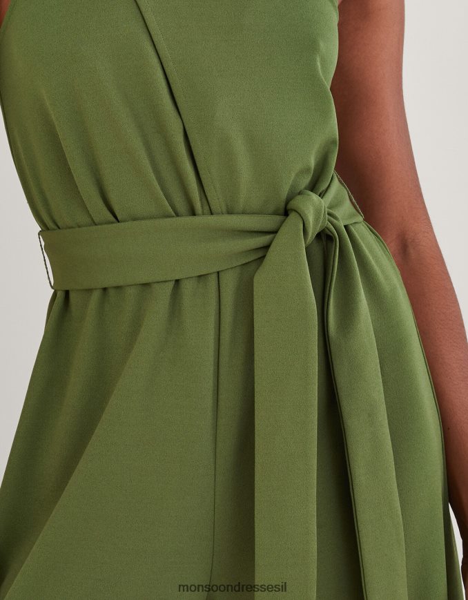 הַלבָּשָׁה Monsoon סרבל קרוס-אובר חכם ג'רזי ירוק (חאקי) נשים HTJ0TZ881