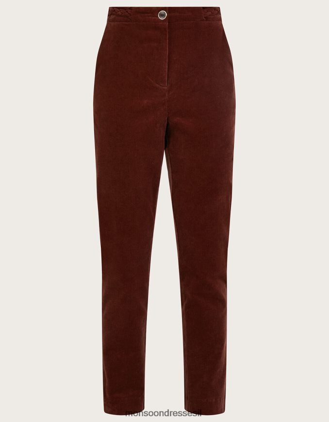 הַלבָּשָׁה Monsoon מכנסיים עם חוט ישר נְחוֹשֶׁת נשים HTJ0TZ89