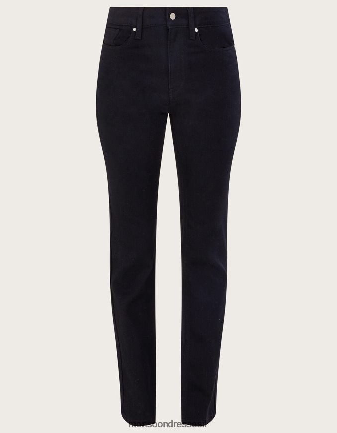 הַלבָּשָׁה Monsoon ג'ינס ג'ינס בגזרת נעליים שָׁחוֹר נשים HTJ0TZ904