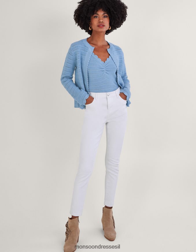 הַלבָּשָׁה Monsoon קאמי סרוגה ביד כְּחוֹל נשים HTJ0TZ981