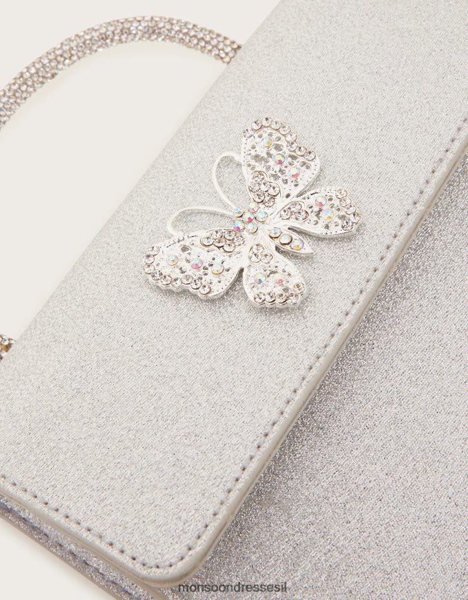 אבזר Monsoon תיק עם ידית עליונה של Jewel Butterfly חַם ילדה HTJ0TZ1622