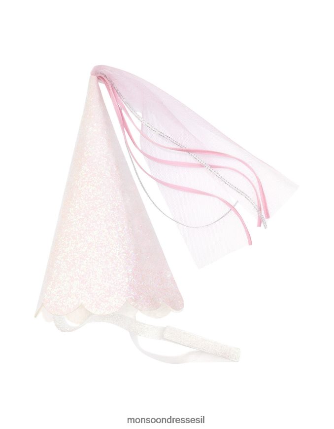 הַלבָּשָׁה Monsoon Meri Meri תחפושת נסיכה קסומה וָרוֹד יְלָדִים HTJ0TZ2636