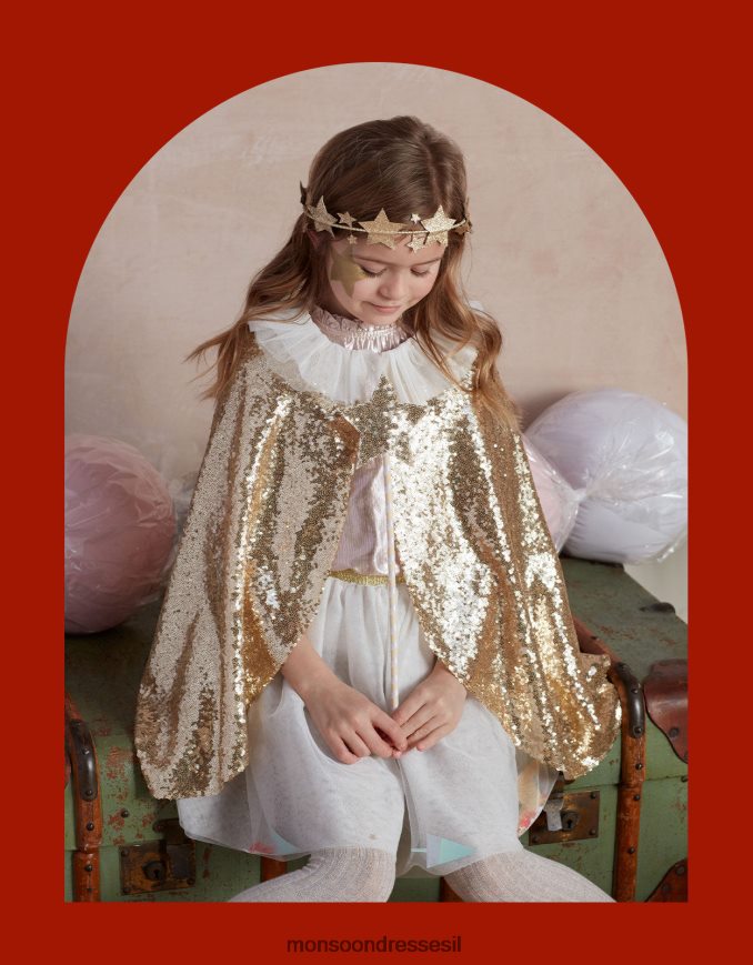 אבזר Monsoon Meri Meri גלימה ושרביט נוצץ אופנה יְלָדִים HTJ0TZ2829