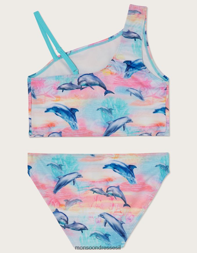הַלבָּשָׁה Monsoon סט דולפין חוף טנקיני WWf-uk שיתוף פעולה רַב ילדה HTJ0TZ1819