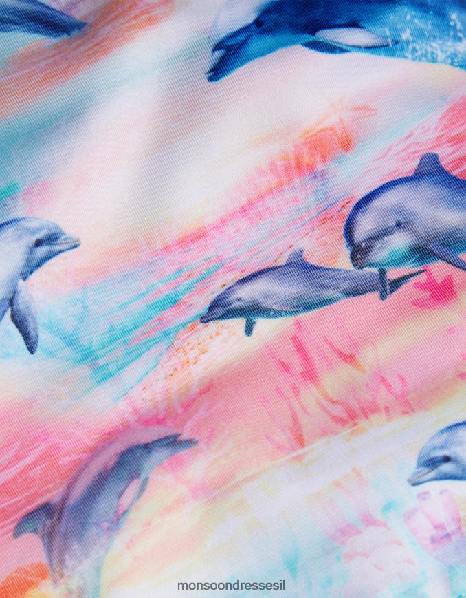 הַלבָּשָׁה Monsoon סט דולפין חוף טנקיני WWf-uk שיתוף פעולה רַב ילדה HTJ0TZ1819