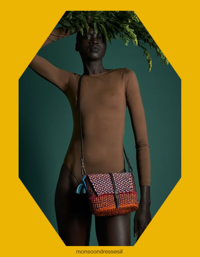 אבזר Monsoon תיק צולב גוף של aaks sinsi mocha מסוגנן נשים HTJ0TZ1256