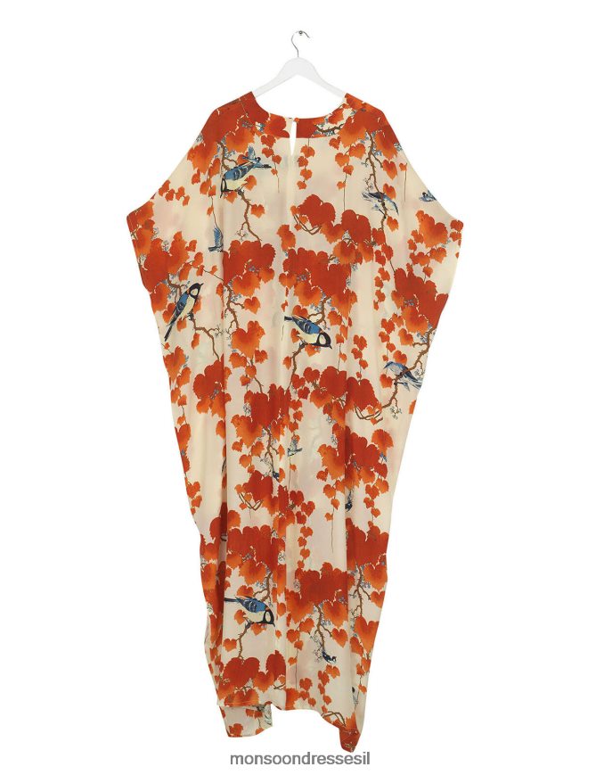 הַלבָּשָׁה Monsoon מאה כוכבים acer print maxi kaftan אופנה נשים HTJ0TZ360