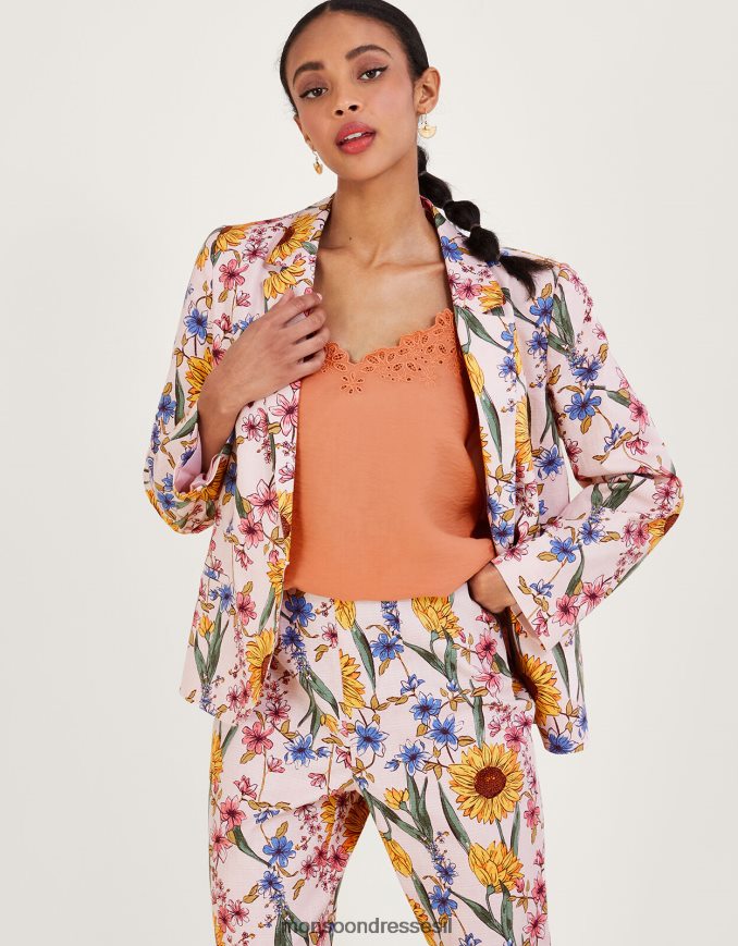 הַלבָּשָׁה Monsoon טופ קמי חתוך של beatrice תפוז נשים HTJ0TZ331