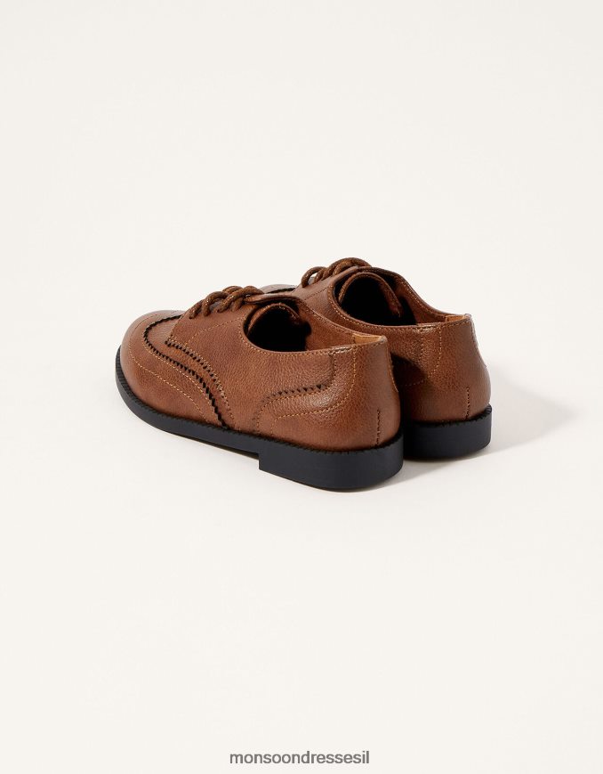 הַנעָלָה Monsoon נעלי brogue חומות חום יֶלֶד HTJ0TZ2764