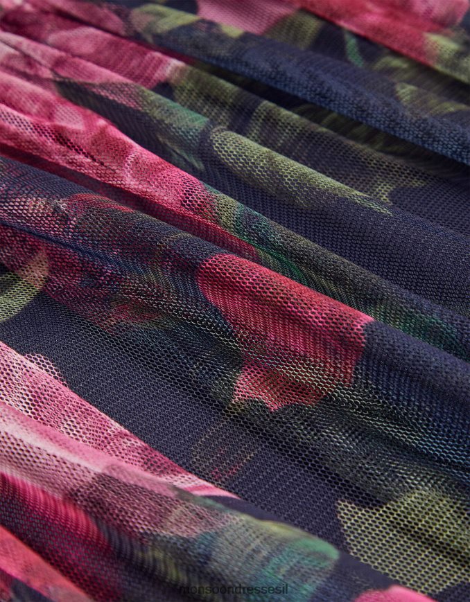 הַלבָּשָׁה Monsoon שמלת טוניקה של coco rose כחול (צי) ילדה HTJ0TZ1582