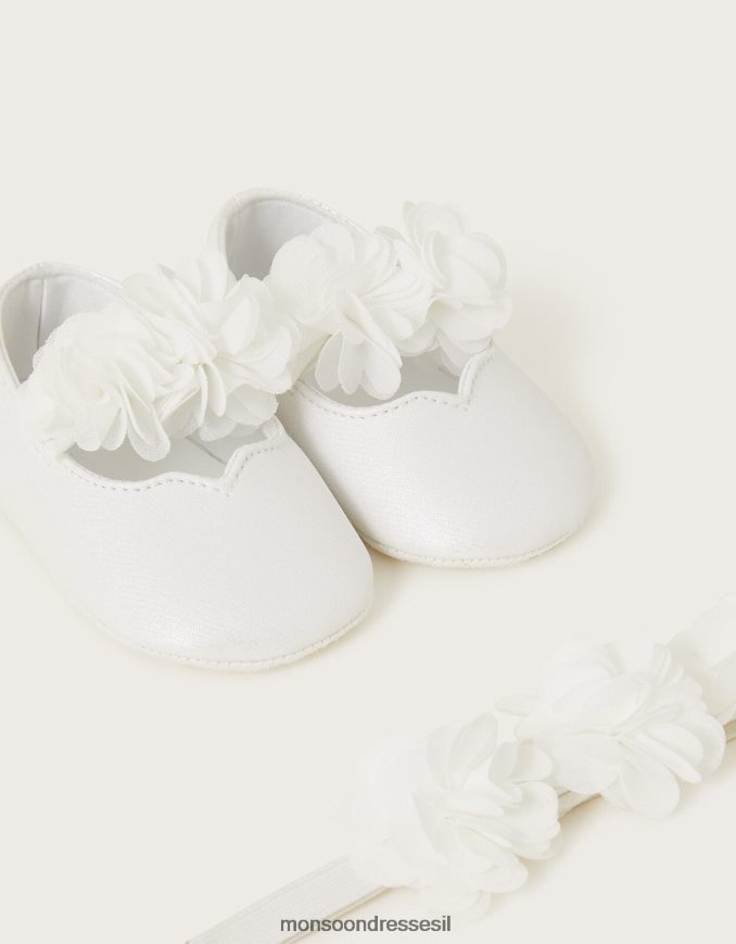 הַנעָלָה Monsoon סט corsage בנדו ומגפונים שֶׁנהָב יְלָדִים HTJ0TZ2327