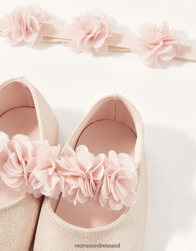 הַנעָלָה Monsoon סט corsage בנדו ומגפונים וָרוֹד יְלָדִים HTJ0TZ2762