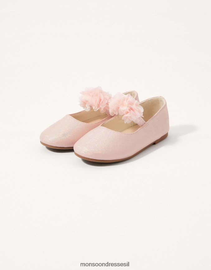 הַנעָלָה Monsoon נעלי corsage walker ורוד וָרוֹד יְלָדִים HTJ0TZ2362
