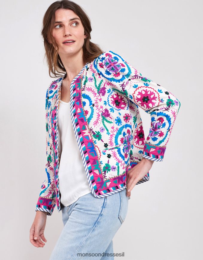 הַלבָּשָׁה Monsoon ז'קט רקום east preeti רַב נשים HTJ0TZ782
