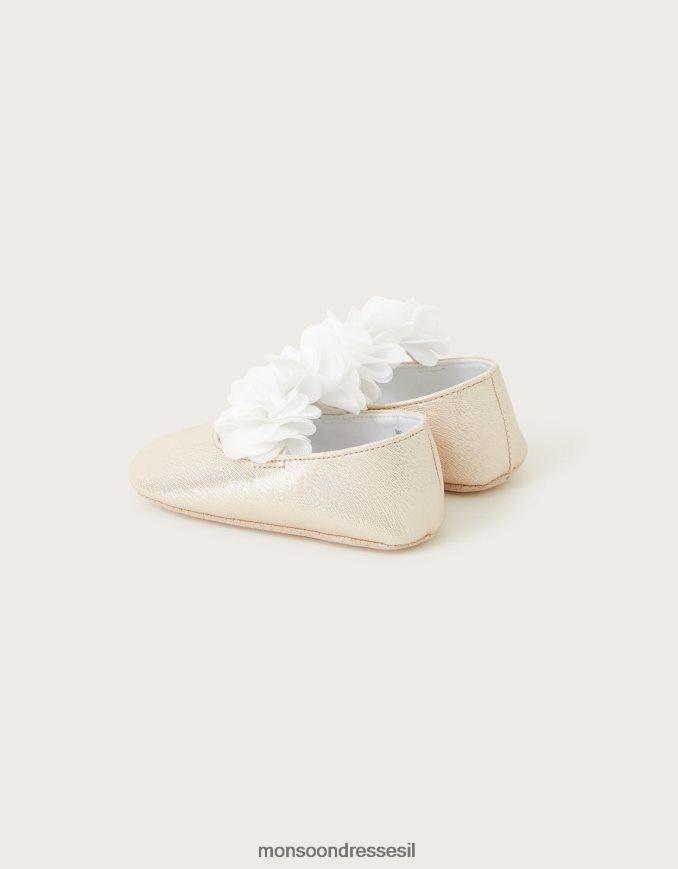 הַנעָלָה Monsoon מגפונים וסט בנדו של בייבי ella corsage זהב יְלָדִים HTJ0TZ2376