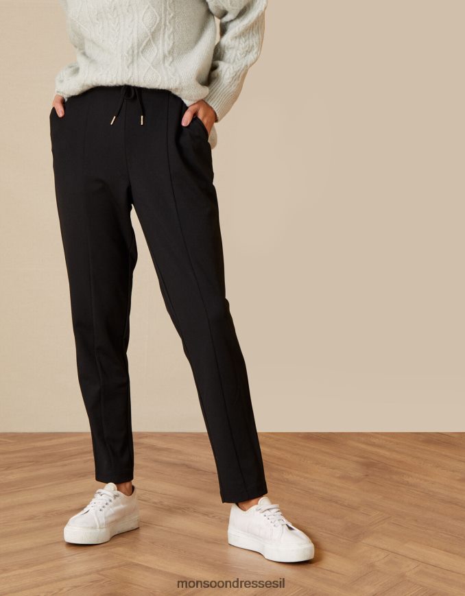 הַלבָּשָׁה Monsoon layla joggers שָׁחוֹר נשים HTJ0TZ1135