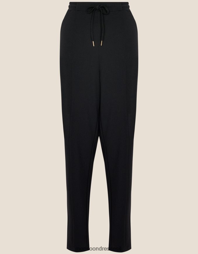 הַלבָּשָׁה Monsoon layla joggers שָׁחוֹר נשים HTJ0TZ1135