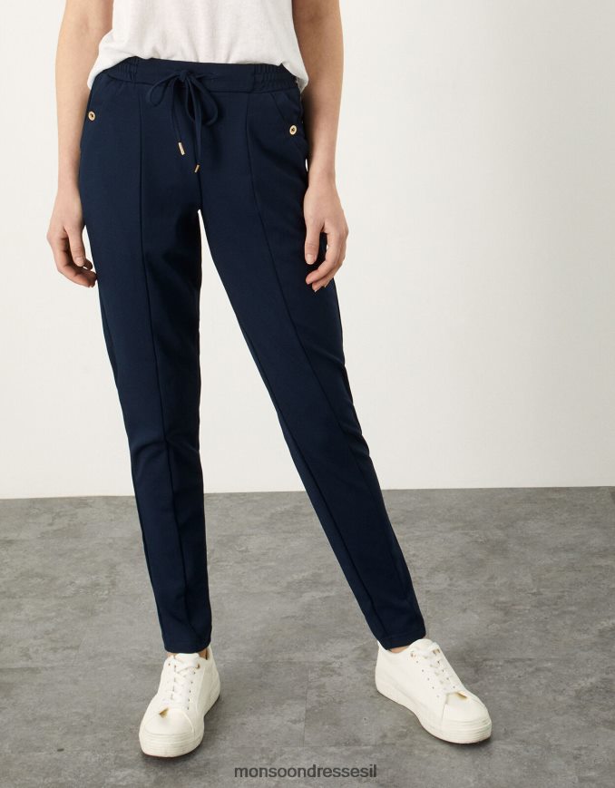 הַלבָּשָׁה Monsoon layla joggers כחול (צי) נשים HTJ0TZ875