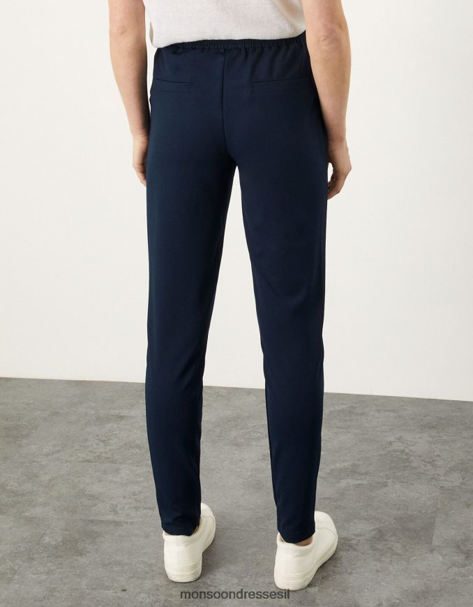 הַלבָּשָׁה Monsoon layla joggers כחול (צי) נשים HTJ0TZ875