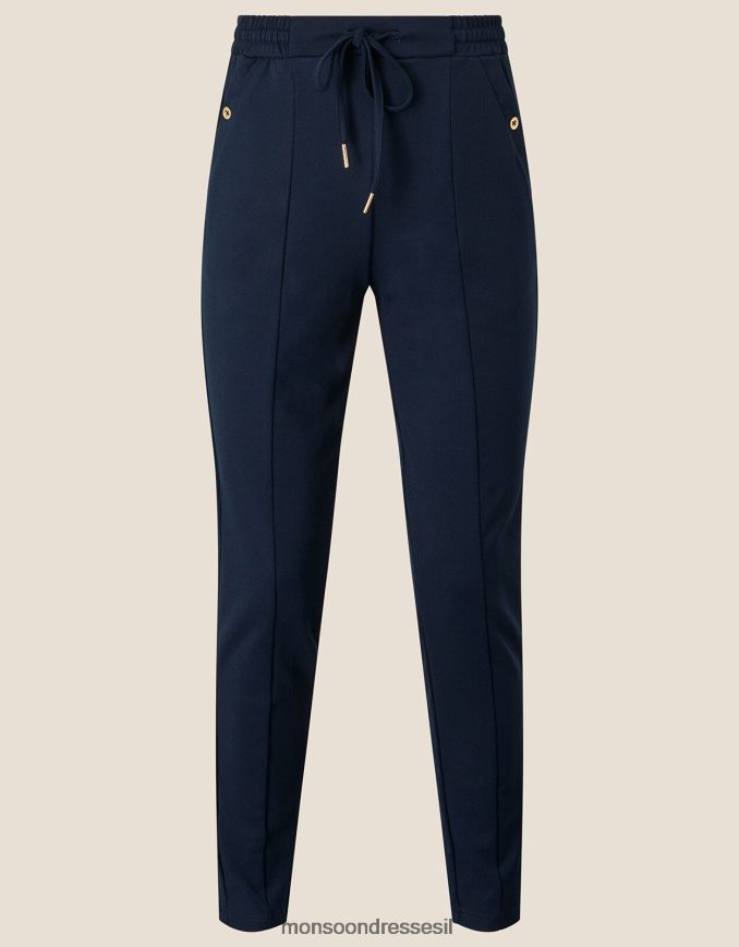 הַלבָּשָׁה Monsoon layla joggers כחול (צי) נשים HTJ0TZ875