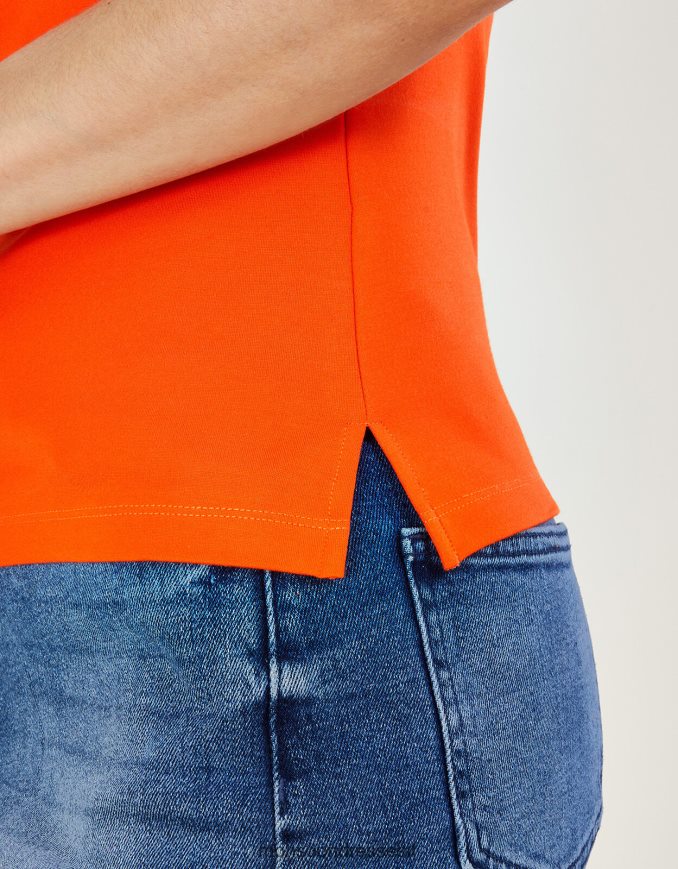 הַלבָּשָׁה Monsoon גופיית ג'רסי קאמי עם lenzing ecovero תפוז נשים HTJ0TZ249